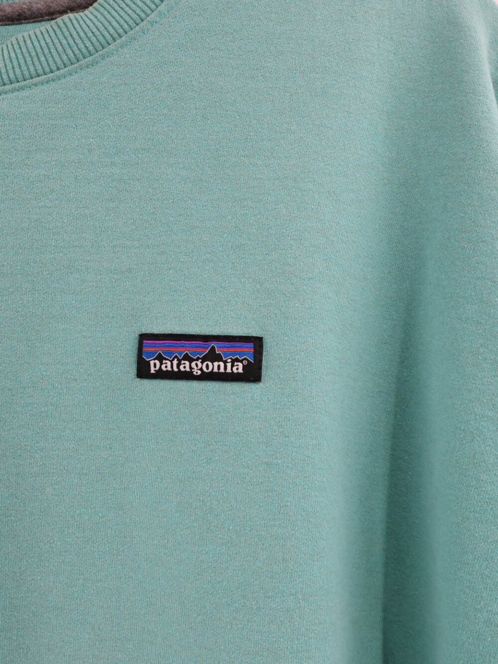 Patagonia Sweatshirt Men's 2XL P-6 Label Uprisal Crew Neck green Pullover shirt - Picture 2 of 12